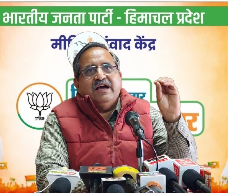 “कांग्रेस का राजनीतिक एजेंडा - जनता की संपत्ति हड़प्पना“ : रणधीर शर्मा