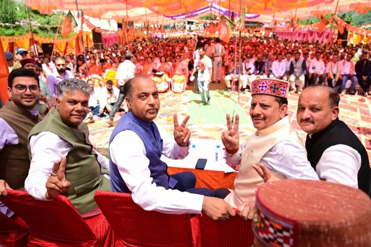 देश के नेतृत्व के लिए मोदी सबसे क्षमतावान नेता, देश ही नहीं दुनिया के लोग भी उन्हें चाहते हैं :जयराम ठाकुर
