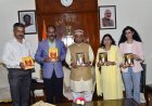 राज्यपाल ने किया अश्वनी वर्मा की दो पुस्ताकों का विमोचन