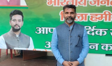 अनुराग जनता के दिल में है, कांग्रेस के सर्टिफिकेट की जरूरत नहीं  : नरेन्द्र अत्री