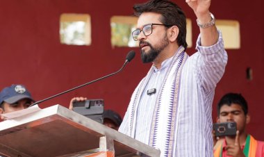 कांग्रेस का शीर्ष से लेकर स्थानीय नेतृत्व तक हार से डरा हुआ: अनुराग ठाकुर