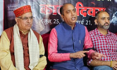 हिमाचल प्रदेश में कानून व्यवस्था की धज्जियां उड़ गई है : जयराम