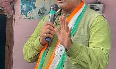 राजनितिक षड्यंत्र रच कर धनबल से जीतना चाह रहे पूर्व निर्दलीय विधायक : डॉ पुष्पेंद्र