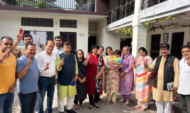 भाजपा ने हमीरपुर विधानसभा उपचुनाव में तेज किया अपना प्रचार प्रसार