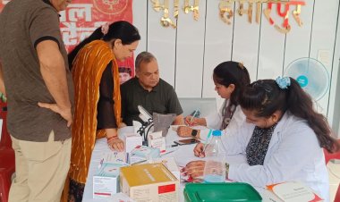 कारगिल विजय दिवस पर भाजयुमो ने किया स्वास्थ्य जांच शिविर आयोजित