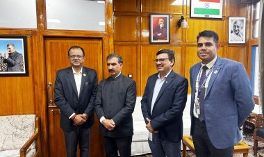 आर.बी.आई. के क्षेत्रीय निदेशक ने मुख्यमंत्री से भेंट की, राज्य में बैंकिंग विकास पर की चर्चा