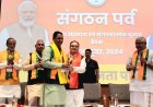 भाजपा हिमाचल प्रदेश का सदस्यता लक्ष्य पूरा, जेपी नड्डा ने दिल्ली में किया बिहारी लाल शर्मा को सम्मानित