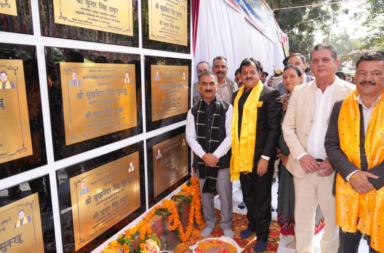 मुख्यमंत्री ने कुल्लू के लिए 102 करोड़ रुपये की विकासात्मक परियोजनाओं की सौगात दी