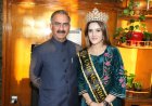 शीनम आजाद ने मुख्यमंत्री से भेंट की