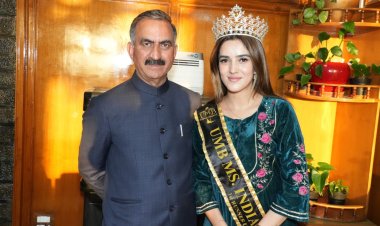 शीनम आजाद ने मुख्यमंत्री से भेंट की