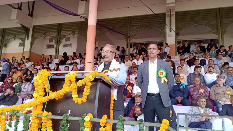 नादौन के इंडोर स्टेडियम में खिलाड़ियों को मिलेंगी अंतर्राष्ट्रीय स्तर की सुविधाएं: सुनील शर्मा बिट्टू