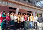 नादौन की 6 पंचायतों की मेधावी छात्राओं को किया पुरस्कृत