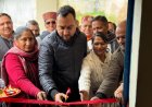 विधायक आशीष शर्मा ने ठाणा लोहारां में लगवाया जिम