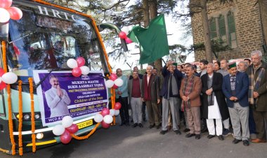 मुख्यमंत्री ने चिल्ड्रन ऑफ द स्टेट के पहले दल को 13 दिवसीय भ्रमण पर किया रवाना