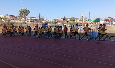 थल सेना भर्ती के दूसरे दिन लगभग 470 युवाओं ने लगाई दौड़