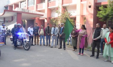 बिलासपुर में राष्ट्रीय सड़क सुरक्षा माह का समापन: यातायात नियमों के पालन से सड़क दुर्घटनाओं पर लगेगा अंकुश – निधि पटेल