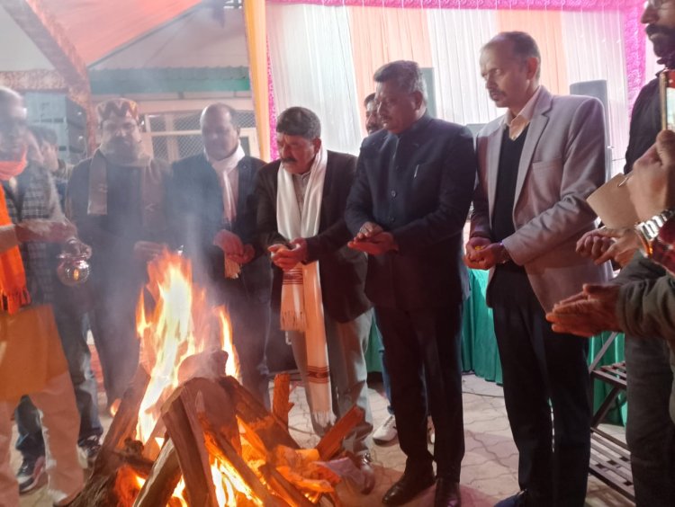 भोरंज में हर वर्ष 12 जनवरी को मनाएंगे लोहड़ी उत्सव: सुरेश कुमार