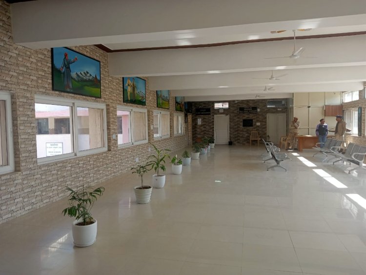 डीसी ऑफिस में आगंतुकों को होगी सुखद अनुभूति