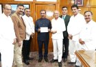 मुख्यमंत्री को दिव्य रथ यात्रा का निमंत्रण