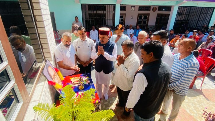 बाबा साहब डॉ. अंबेडकर के विचारों को घर-घर पहुंचाना भाजपा का संकल्प”: लखनपाल