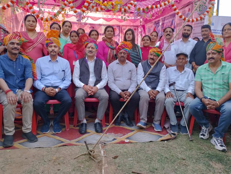 राजेश धर्माणी ने किया जाहू के सात दिवसीय मेवा उत्सव का शुभारंभ