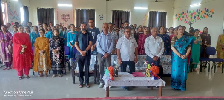 एक राष्ट्र एक चुनाव को लेकर नालंदा कॉलेज में हुआ एक संगोष्ठी कार्यक्रम