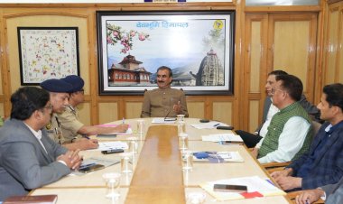 मुख्यमंत्री ने की उच्च स्तरीय बैठक की अध्यक्षता ऑप्रेशन सिंदूर की सफलता के लिए सुरक्षा बलों को दी बधाई