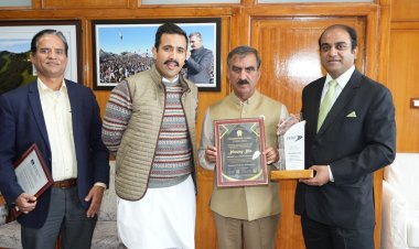 राज्य को मिले प्रतिष्ठित अधोसंरचना पुरस्कार, मुख्यमंत्री ने टीम को बधाई दी