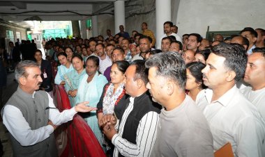 ग्राम रोजगार सेवक संघ के प्रतिनिधिमंडल ने मुख्यमंत्री से भेंट की