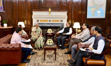 मुख्यमंत्री ने केंद्रीय वित्त मंत्री निर्मला सीतारमण से की भेंट