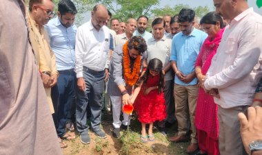 कैप्टन अनुराग सिंह ठाकुर का समीरपुर मंडल में जोरदार स्वागत: