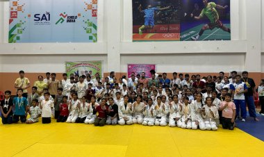 विधायक आशीष शर्मा ने नवाजे जूडो के विजेता खिलाड़ी