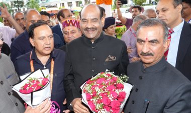 लोकसभा अध्यक्ष ओम बिड़ला ने तपोवन में सीपीए ज़ोन-2 वार्षिक सम्मेलन का शुभारम्भ किया