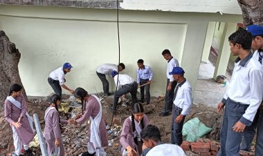 राजकीय वरिष्ठ माध्यमिक पाठशाला चोरी में एक दिवसीय राष्ट्रीय सेवा योजना शिविर का आयोजन