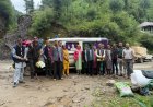 आपदा प्रभावित क्षेत्र में घर-द्वार जाकर प्राथमिक स्वास्थ्य सेवा, दवाइयां और सेनेटरी पैड पहुँचा रही अस्पताल सेवा: अनुराग सिंह ठाकुर