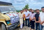 अनुराग ठाकुर ने समीरपुर से दो ट्रक राहत सामग्री आपदाग्रस्त मंडी को भेजी