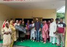 विधायक आशीष शर्मा ने लाहलड़ी गांव में जिम का उद्घाटन किया
