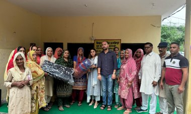 विधायक आशीष शर्मा ने लाहलड़ी गांव में जिम का उद्घाटन किया