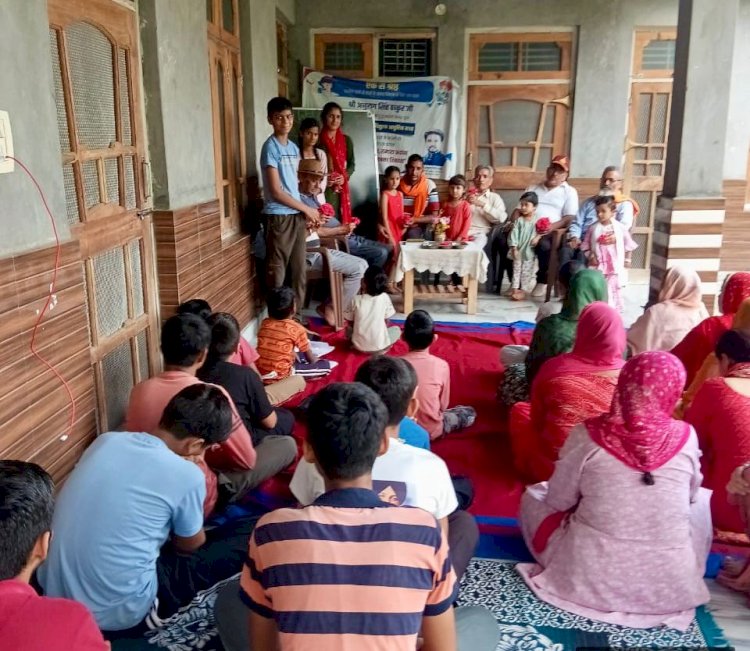 सेवा पखवाड़े के अंतर्गत “एक से श्रेष्ठ” केंद्रों पर वरिष्ठ नागरिकों का सम्मान समारोह आयोजित