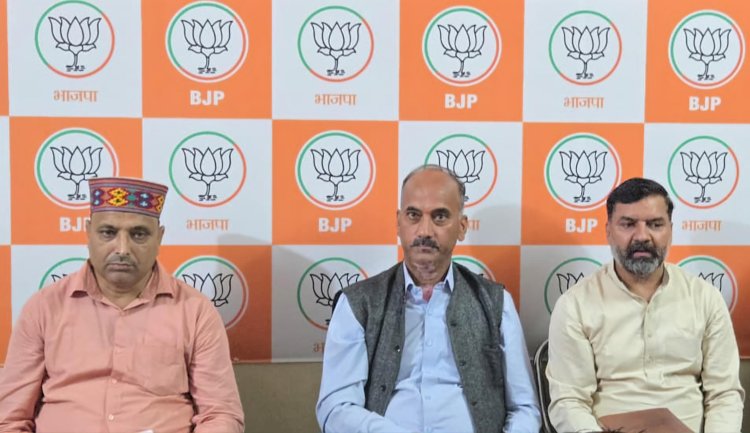 भाजपा 25 दिसंबर 2025 तक आत्मनिर्भर भारत संकल्प अभियान चलाएगी: राकेश ठाकुर