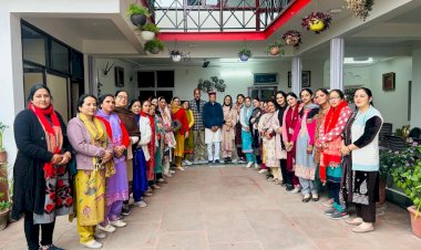 हमीरपुर में भाजपा जिला महिला मोर्चा की परिचायक बैठक संपन्न