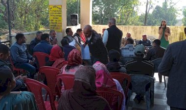 बिझड़ी ब्लॉक की ग्राम पंचायत कलवाल में की जनसमस्याओं की सुनवाई