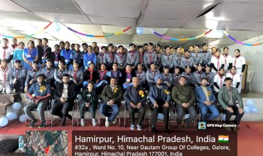 गौतम कॉलेज हमीरपुर में युवा आपदा मित्र प्रशिक्षण शिविर का शुभारंभ