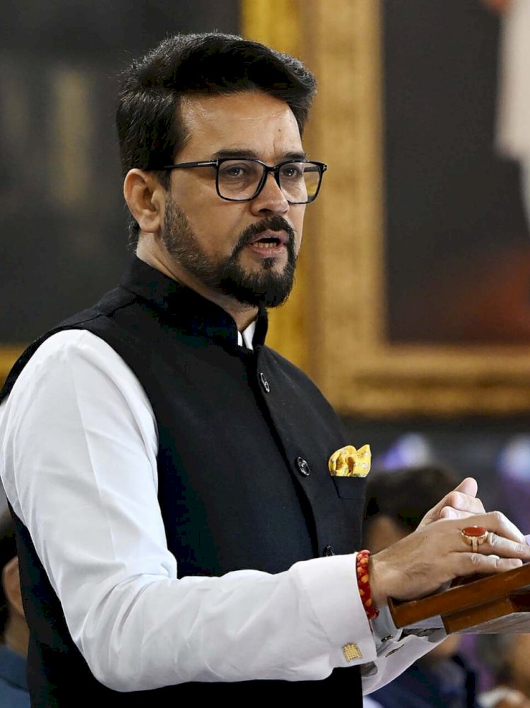 संसद के शीतकालीन सत्र में जनहित के 8 विधेयक मंज़ूर: अनुराग सिंह ठाकुर