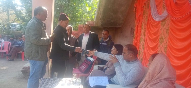 नालटी में किया जनसमस्याओं का निवारण, जमीन के 35 इंतकाल भी किए