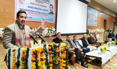 सड़क निर्माण के साथ-साथ यात्रियों की सुरक्षा सर्वोपरि :  विक्रमादित्य सिंह