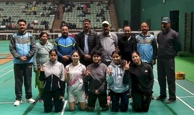 अंडर-19 बैडमिंटन के क्वार्टर फाइनल में पहुंची हिमाचली बालाएं दिल्ली में जारी राष्ट्रीय स्कूली खेलों में सराहनीय प्रदर्शन