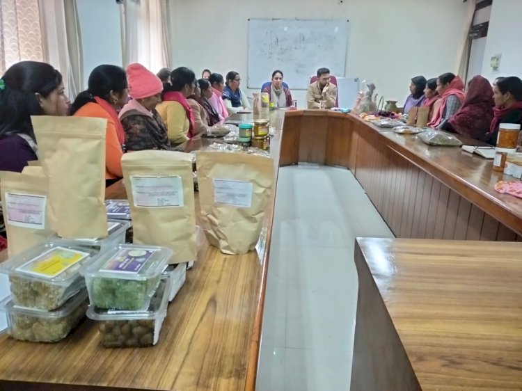 स्वयं सहायता समूहों के उत्पादों की ऑनलाइन मार्केटिंग भी होगी : अभिषेक गर्ग