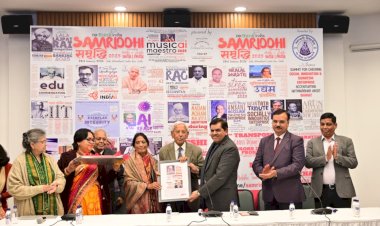 शूलिनी विश्वविद्यालय के कुलाधिपति प्रो. पी.के. खोसला को समृद्धि 2025 में 'स्थायी शिक्षा उद्यमी' के रूप में सम्मानित किया गया