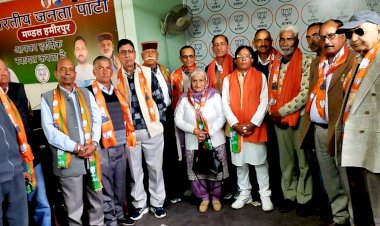 वरिष्ठ नागरिक प्रकोष्ठ की परिचायक बैठक भाजपा कार्यालय में संपन्न